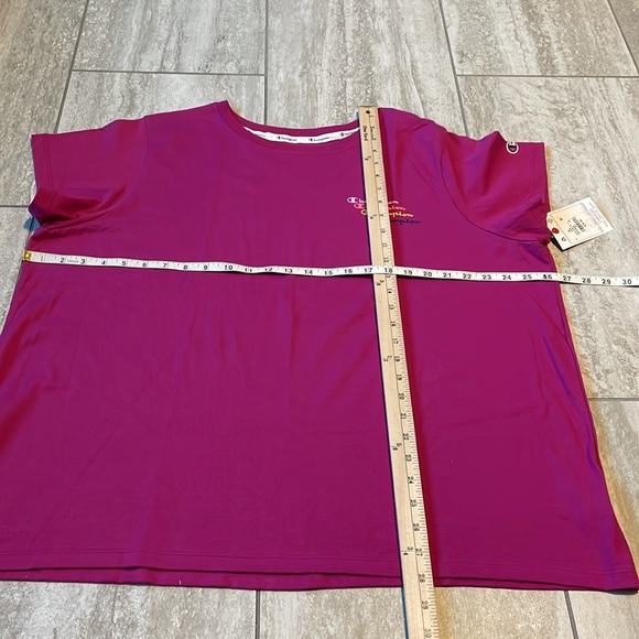 Champion Pink short Sleeve Shirt Size 3X - Picture 3 of 9